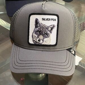 Goorin Bros “silver fox”Gray Mesh Trucker Hat